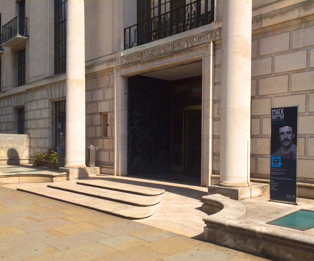 Royal institute of British Architects accessible entrance