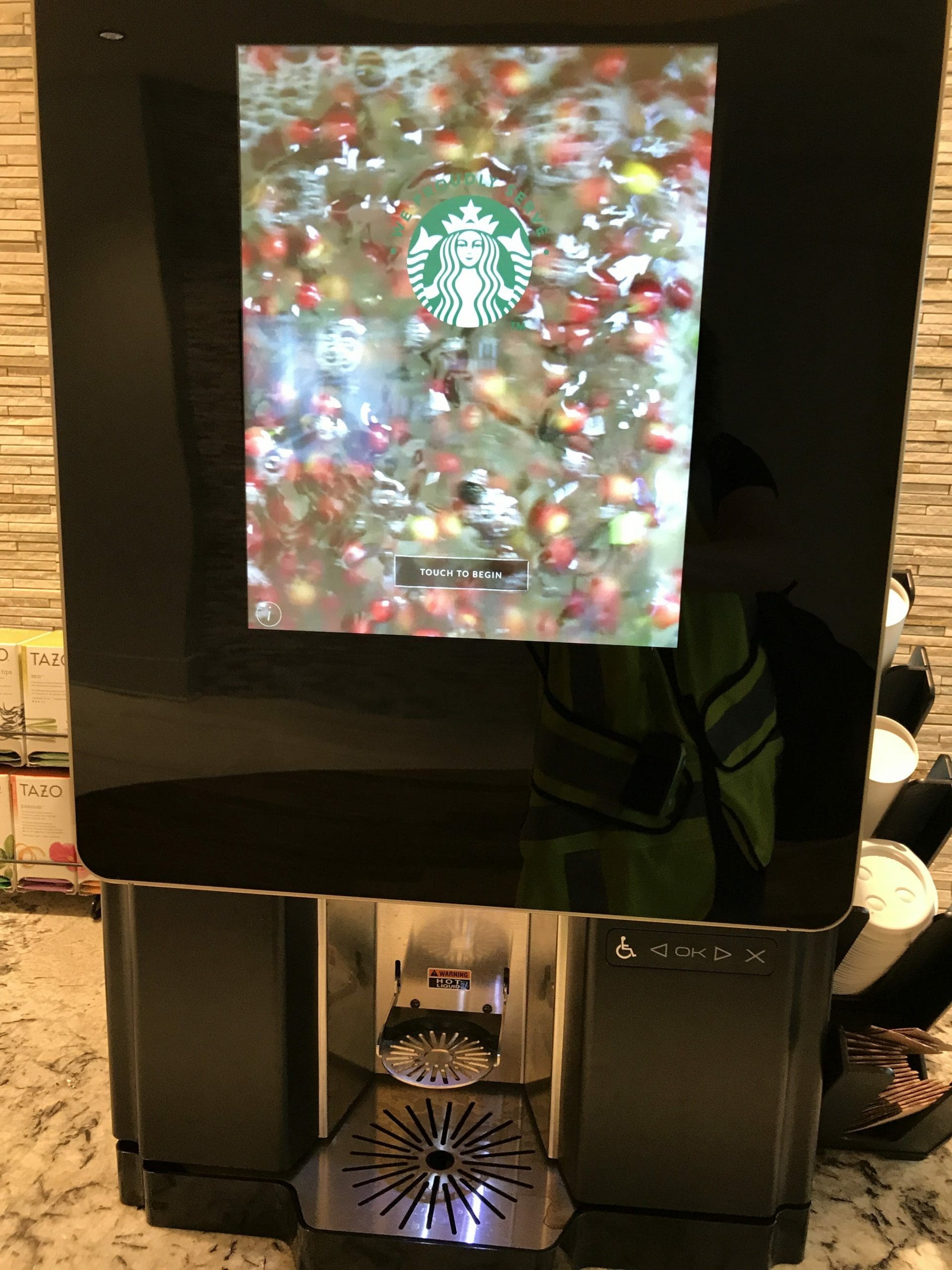 Starbucks Countertop kiosk KMA, LLC